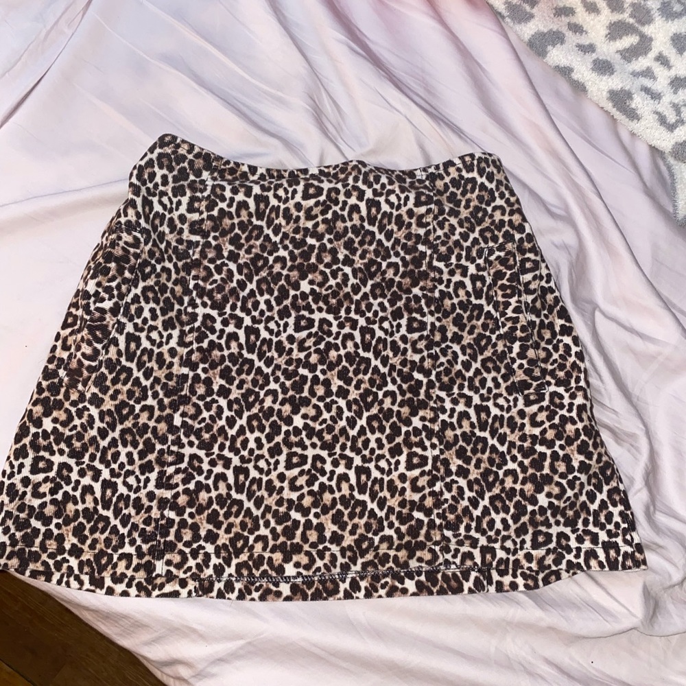 Don’t Ask Why cheetah skirt